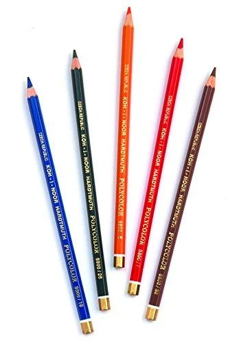 Koh I noor Spalvoti kokybiški pieštukai Polycolor 72sp