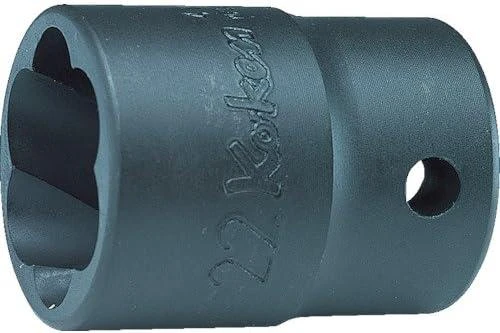 Smeigių/varžtų išsukimo galvutė 1/2" KOKEN 21 mm