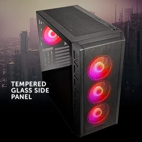 Kolink Citadel Mesh ATX ARGB Midi-Tower – juodos spalvos