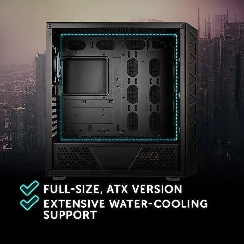 Kolink Citadel Mesh ATX ARGB Midi-Tower – juodos spalvos