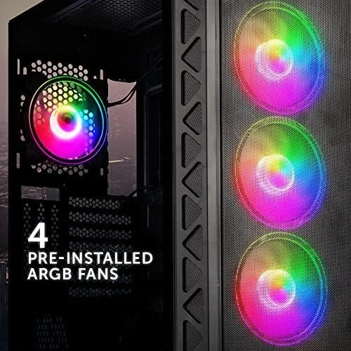 Kolink Citadel Mesh ATX ARGB Midi-Tower – juodos spalvos