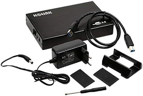 Kolink 3.5 inch USB 3.0 external enclosure – juodas