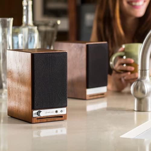 Audioengine HD3 BT 30 W kolonėlės, Riešutmedis