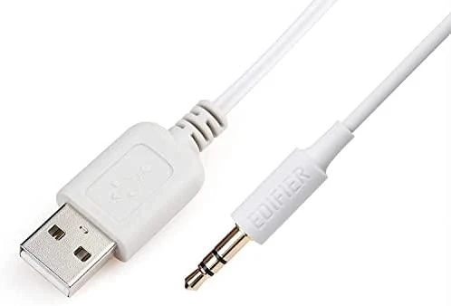 Kompiuterio kolonėlės Edifier R12U 2.0, 4 W, Juodos/Pilkos spalvos
