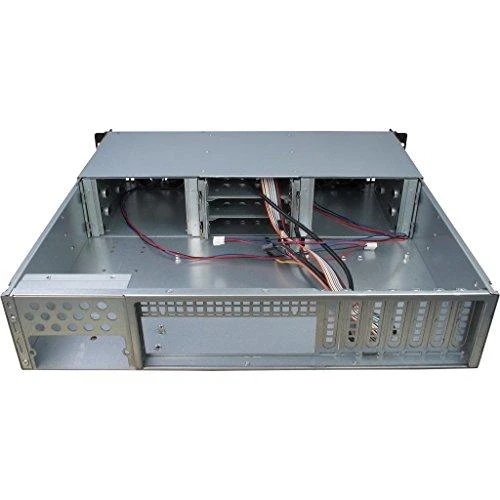 Inter-Tech 2U 20240, Server-case - juodas, 2 Hheneinheiten