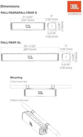 CAR SOUNDBAR RALLYBAR/BLUETOOTH JBLPWSRALLYBAR JBL
