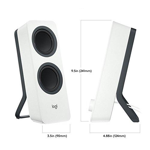 Kompiuterio kolonėlės Logitech Z207 garso kolonėlė 5 W Balta Bevielis 3.5mm/Bluetooth