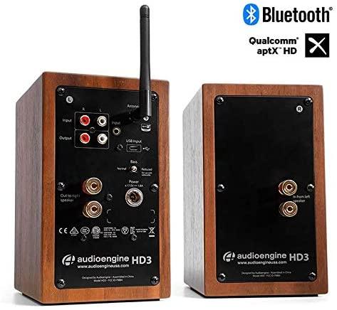 Audioengine HD3 BT 30 W kolonėlės, Riešutmedis