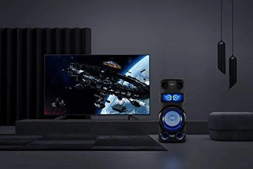 Nešiojama garso sistema Sony MHC-V73D, Juodos spalvos