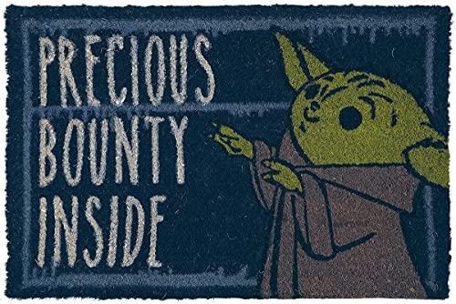Pyramid Star Wars The Mandalorian Baby Yoda Precious Bounty durų kilimėlis| 60x40cm