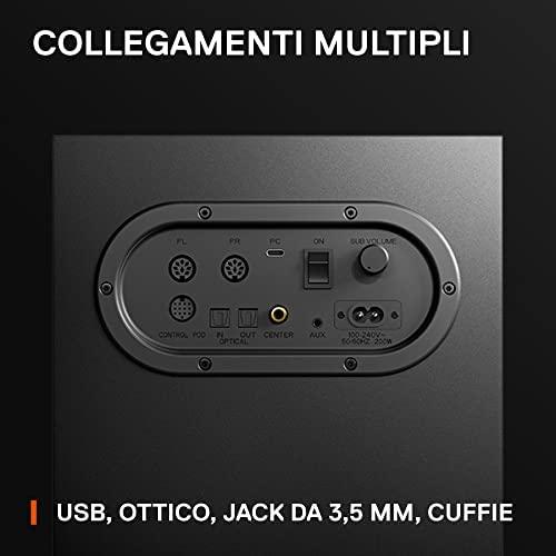 Kompiuterio kolonėlės SteelSeries Arena 9, Juodos spalvos