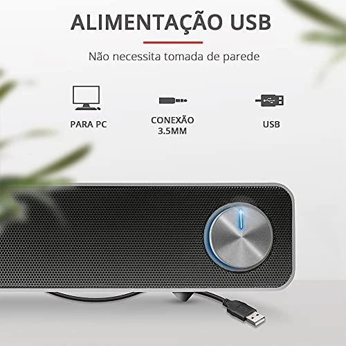 Kompiuterio kolonėlės „Trust Soundbar Arys“ kompiuterio garsiakalbiai