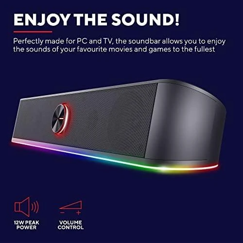 Namų kino sistema TRUST GXT 619 Thorne RGB kolonėlė