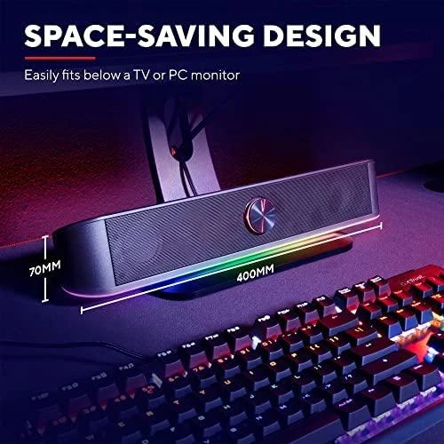 Namų kino sistema TRUST GXT 619 Thorne RGB kolonėlė