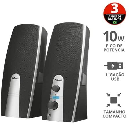Kompiuterio kolonėlės Trust MILA 2.0 10W garso kolonėlės