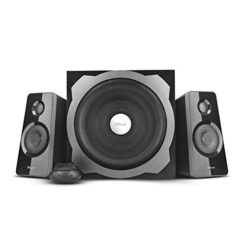 Kompiuterio kolonėlės Kolonėlės Trust Tytan 2.1 Subwoofer Juod