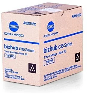 Konica Minolta Minolta TNP22K cartridge, juodas