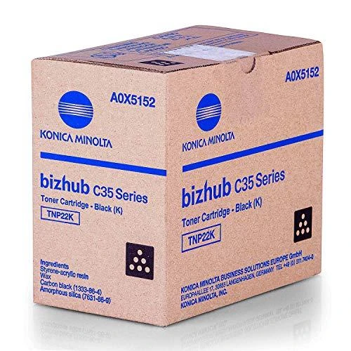 Konica Minolta Minolta TNP22K cartridge, juodas