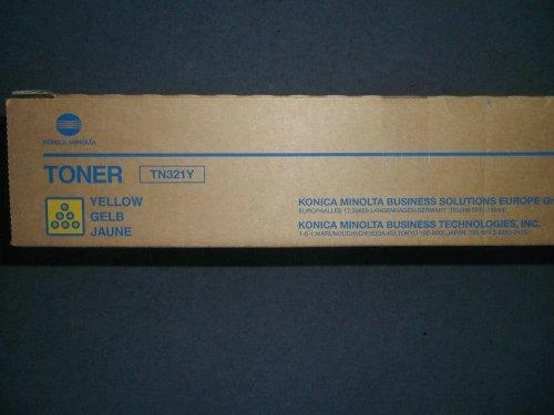 Konica Minolta Minolta TN321Y cartridge, yellow