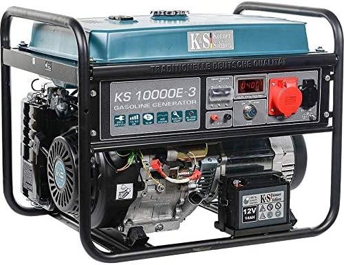 Benzininis generatorius Könner & Söhnen KS 10000E-3 7,5kW 230/400V