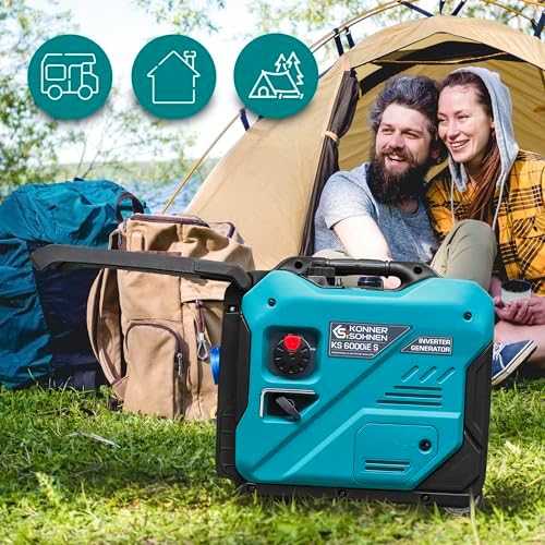 Benzininis inverterinis generatorius Könner & Söhnen KS 6000iE S, 5kW