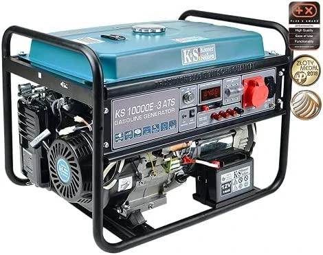 KÖNNER & SÖHNEN Benzininis Generatorius 7,5kW 230/400V KS 10000E-3 ATS