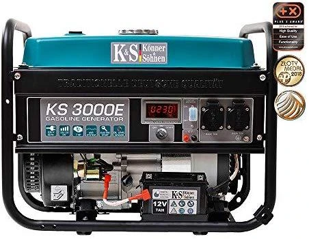 Konner & Sohnen Generatorius benzininis 3000W, KS 3000E