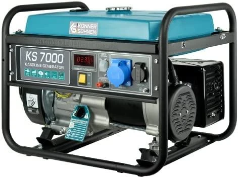 KÖNNER & SÖHNEN Benzininis generatorius 5,0 kW 230 V KS 7000