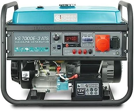 Benzininis generatorius Könner & Söhnen KS 7000E-3 ATS