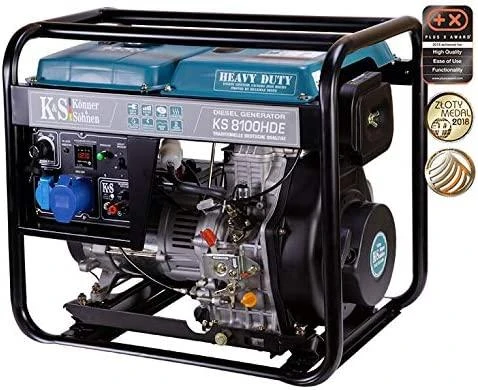 Könner & Söhnen dyzelinis generatorius 6,0kW 230V KS 8100HDE (EURO V)