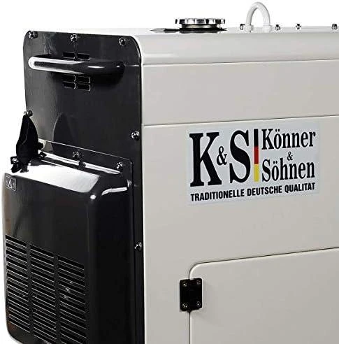 KÖNNER & SÖHNEN dyzelinis generatorius 7,0 kW 230 / 400 V KS 9200HDES-1/3 ATSR (EURO V)