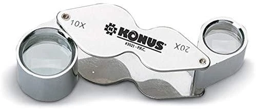 Konus Didinamasis stiklas Linen tester 10-20x