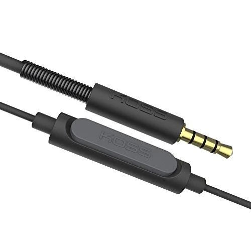 Koss Porta Pro ausinių laido jungtis su mikrofonu