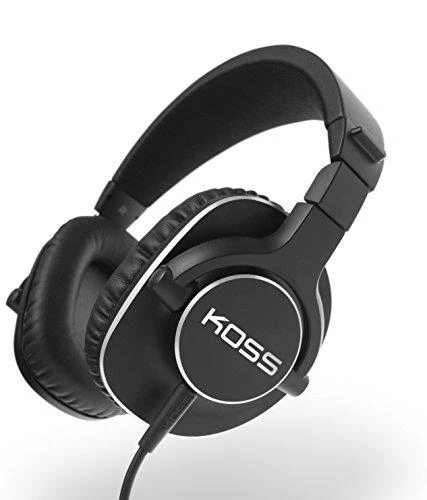 Koss Pro4S ausines, juodos spalvos, su laidu