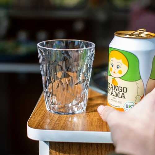 CLUB NO.1 superglas sodo stiklinių rinkinys, 250 ml, 4 vnt., KOZIOL