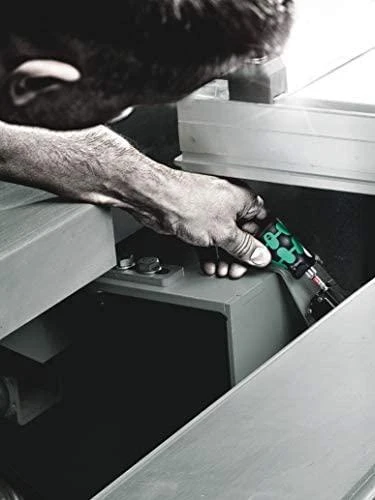 Atsuktuvas su keičiamais antgaliais Wera Kraftform Kompakt Stubby Magazin, 6 antgaliai PH, TORX, SL
