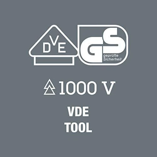 Įrankių rinkinys universalus su 1000V atsuktuvais, terkšle, antgaliais, galvutėmis Wera Kraftform Kompakt W1 Maintenance
