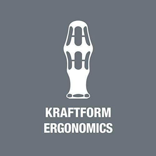 12 atsuktuvų rinkinys WERA Kraftform XXL