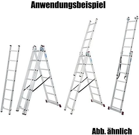 KRAUSE CORDA Ladder 3x9 Rungs