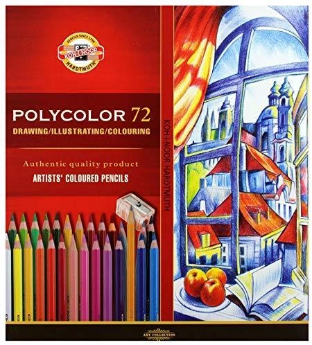 72 spalvų „Koh I Noor Polycolor“ pieštukai (249384)