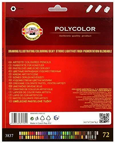 72 spalvų „Koh I Noor Polycolor“ pieštukai (249384)
