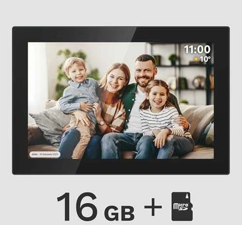 Kruger & Matz skaitmeninis nuotraukų rėmelis FRAMEO Wi-Fi 10.1"