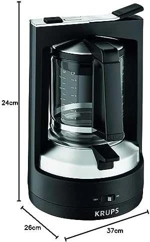 Krups KM4689 kavos aparatas Lašelinis kavos aparatas 1,25 L