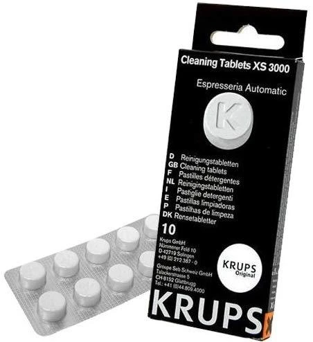 Krups valymo tabletės XS3000 (10 vnt.)