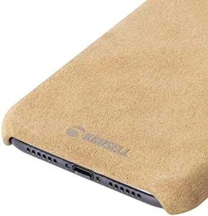 Krusell Telefono dėklas iPhone XS Max, rudas