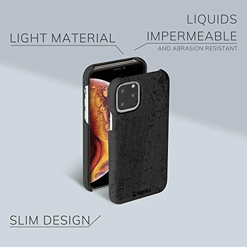 Krusell Birka dėklas Apple Apple iPhone 11 Pro juodos spalvos