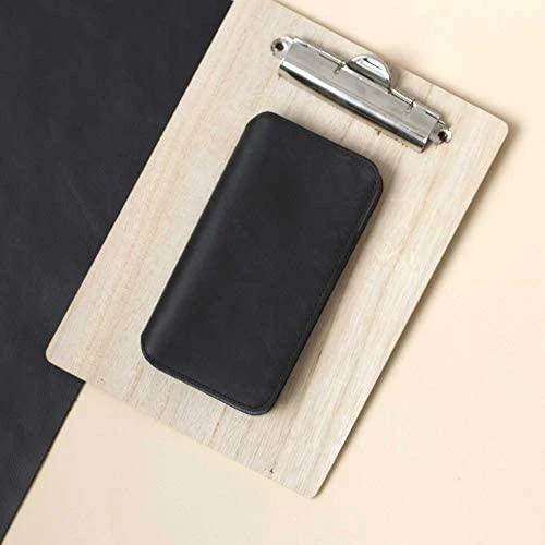 Krusell Juodas telefono dėklas-piniginė iPhone 11 Pro Max