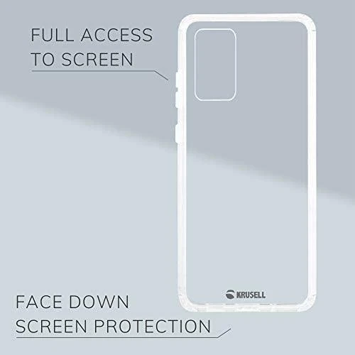 Krusell Essentials Harddėklas Samsung Galaxy S20 skaidrus