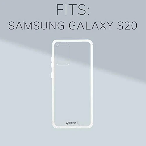 Krusell Essentials Harddėklas Samsung Galaxy S20 skaidrus