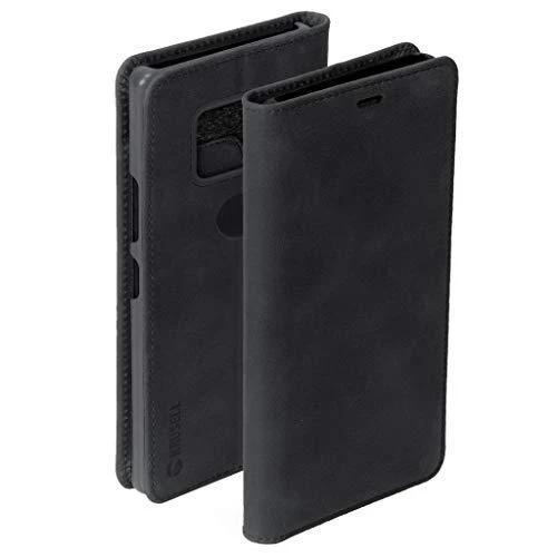 Dėklas Krusell Sunne 2 Card Foliowallet Huawei Mate 20 vintage juodas